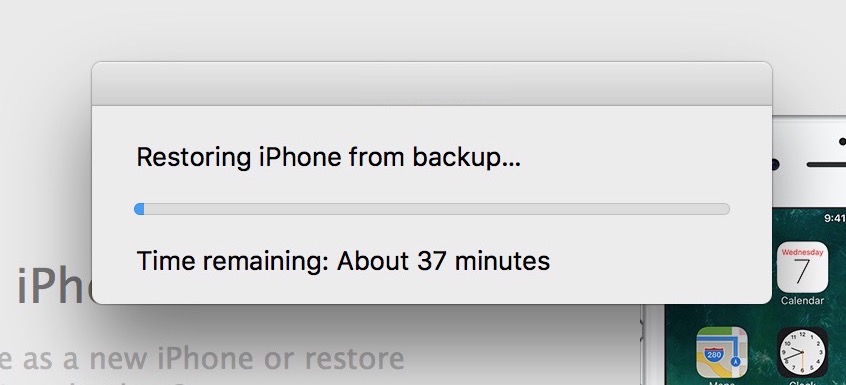 How Long Does It Take To Restore An iPhone from iCloud/iTunes Backup