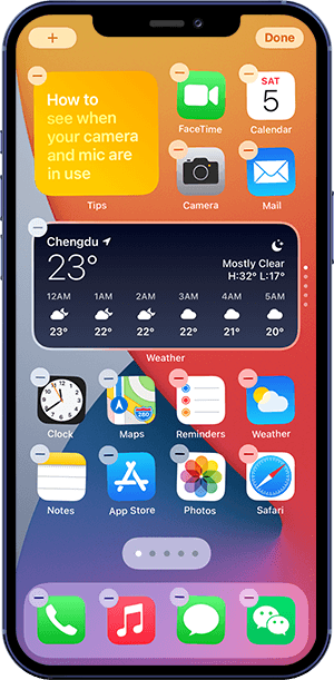iOS 17 Battery Drain Fix 7 - Reduce Widgets On Home Screen