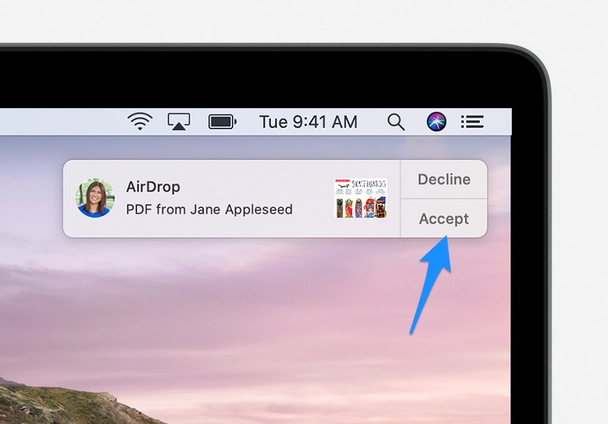 How To AirDrop from iPhone 12 To Mac - Step 3