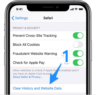 How To Clear Safari Caches on iPhone iOS 13