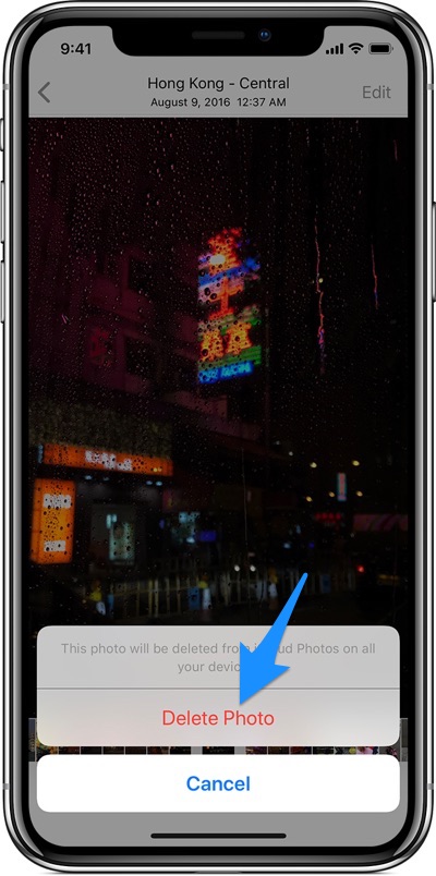 How To Delete Photos on iPhone