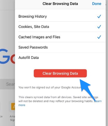 How To Clear Chrome Browser Cache On iPhone