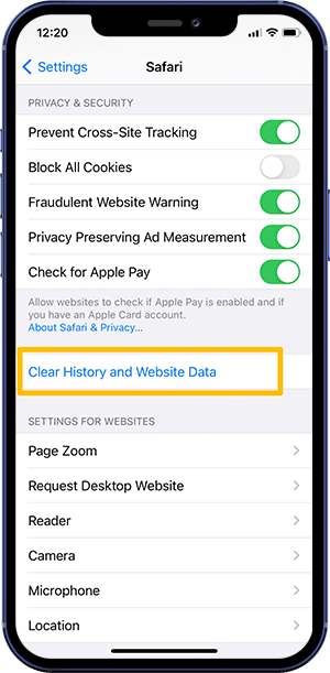 How To Clear Safari Browser Cache On iPhone