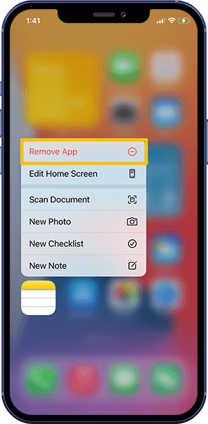 How To Delete Apps On iPhone from Touch Menu