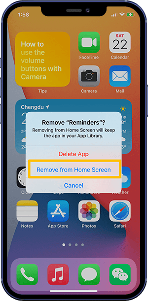 How To Remove Apps On iPhone from Home Screen