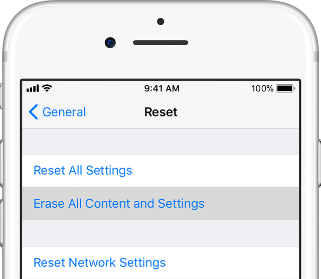 How To Erase All Content and Settings On iPhone Step 1