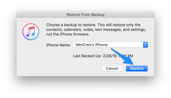 How To Extract Old Text Messages from iPhone Backup