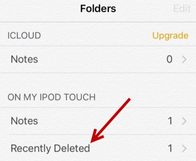 How Can I Retrieve Deleted Notes on iPad