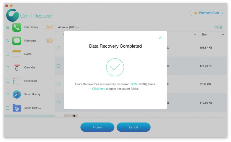 Recover Permanently Deleted Photos on iPhone 6/7/8/Xs Step 4