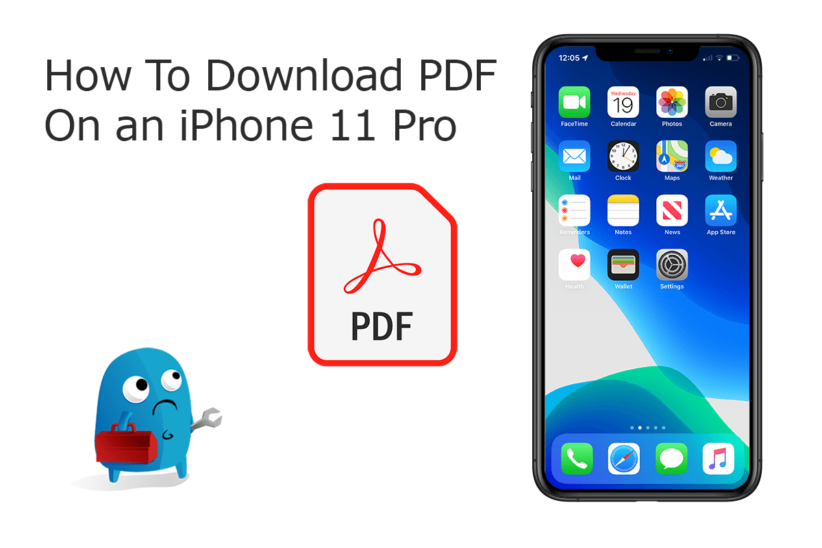 How To Download Save PDF Files On iPhone 12/11 Pro