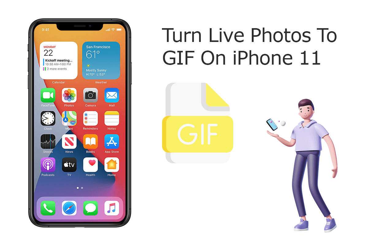 How To Make Live Photo To GIF On iPhone 12/11 Pro