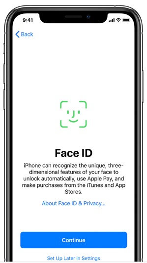 How To Set Up A New iPhone - Set Up Face ID/Touch ID
