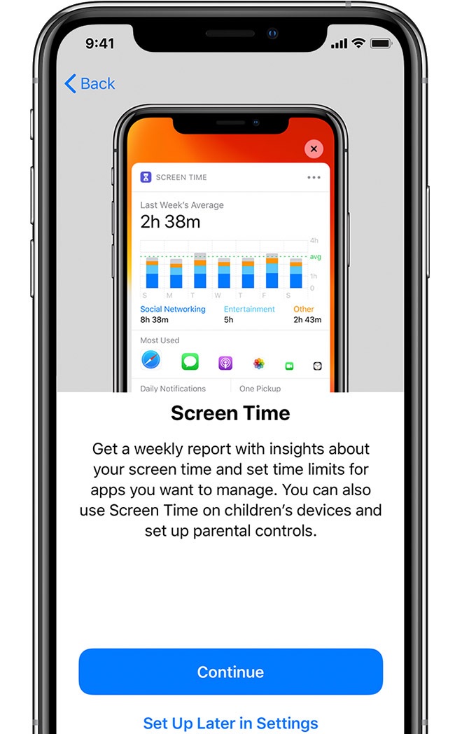 How To Set Up A New iPhone - Set Up Screen Time