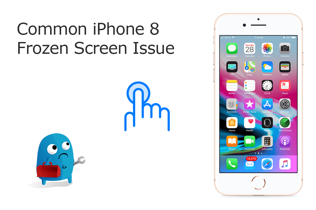 How To Fix iPhone 8/8 Plus Frozen Screen Problems