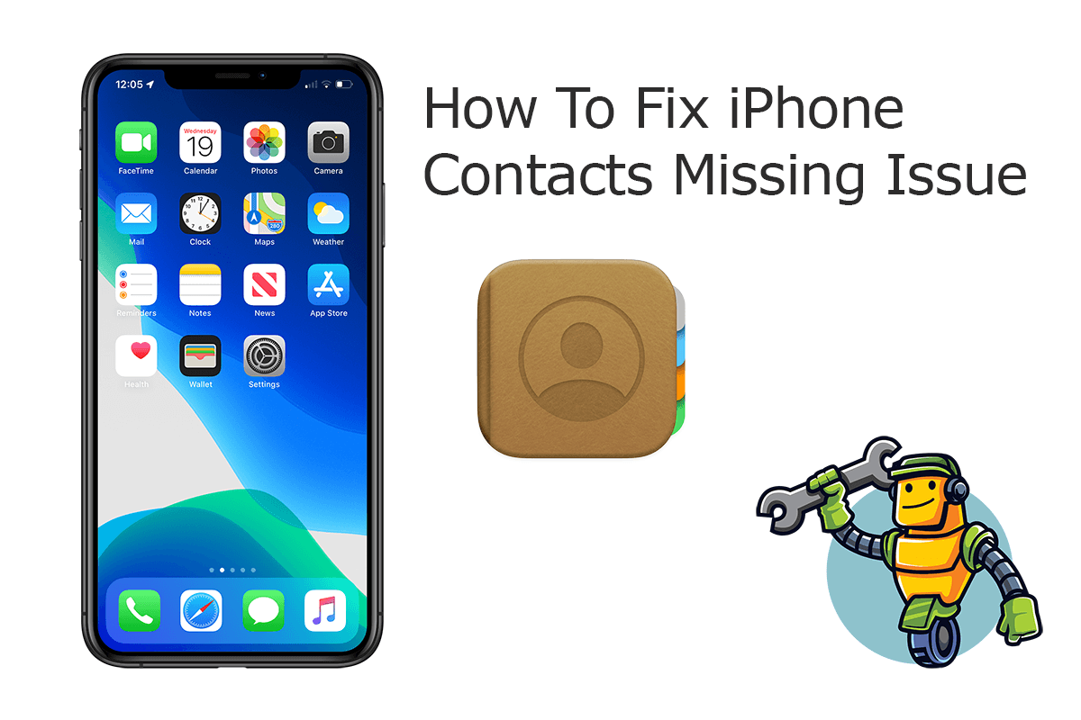 How To Fix iPhone Contacts Missing or Disappeared Issue
