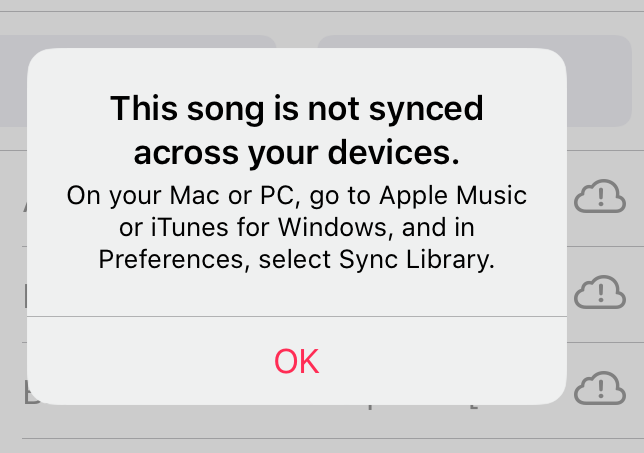 How To Fix This Song Is Not Synced Across Your Devices iPhone/iTunes