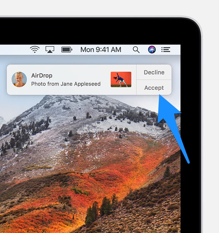 How To Transfer Photos from iPhone To Mac AirDrop Step 4
