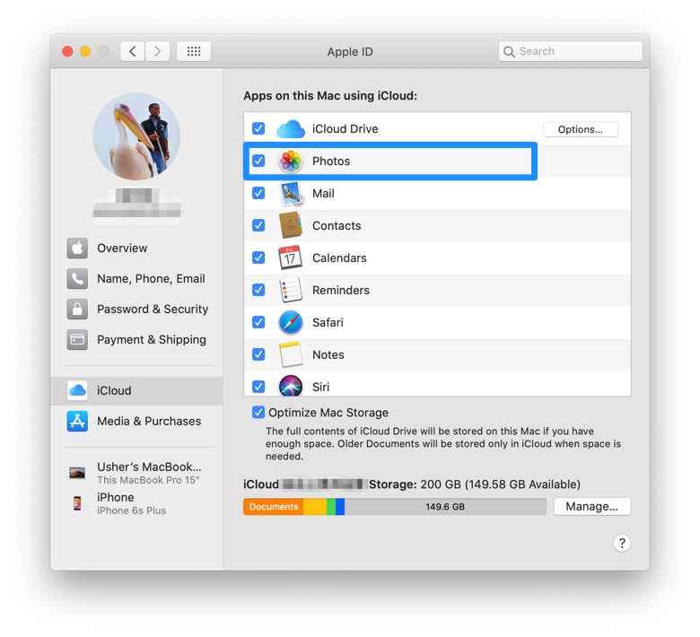 How To Transfer Photos from iPhone To Mac with iCloud Step 2