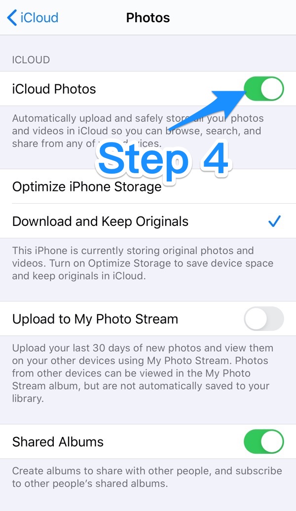 How To Download Photos and Videos from iCloud To iPhone 12 Pro Step 4