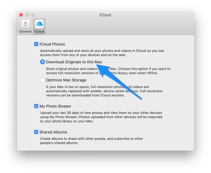 How To Download Photos and Videos from iCloud To Mac Step 2
