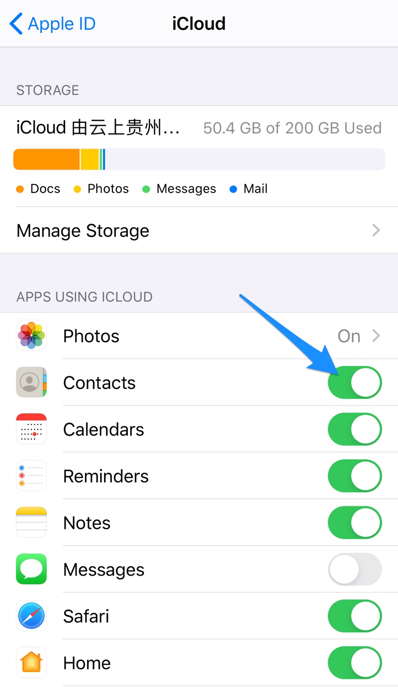 How To Sync Contacts from iPhone 12 To Mac Using iCloud Step 1