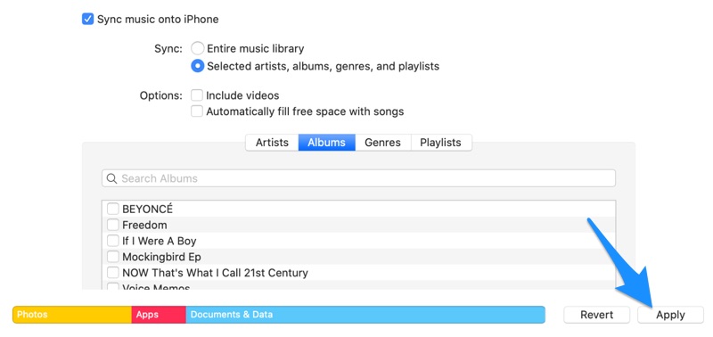 How To Transfer Music from PC Computer To iPhone 12 Step 4