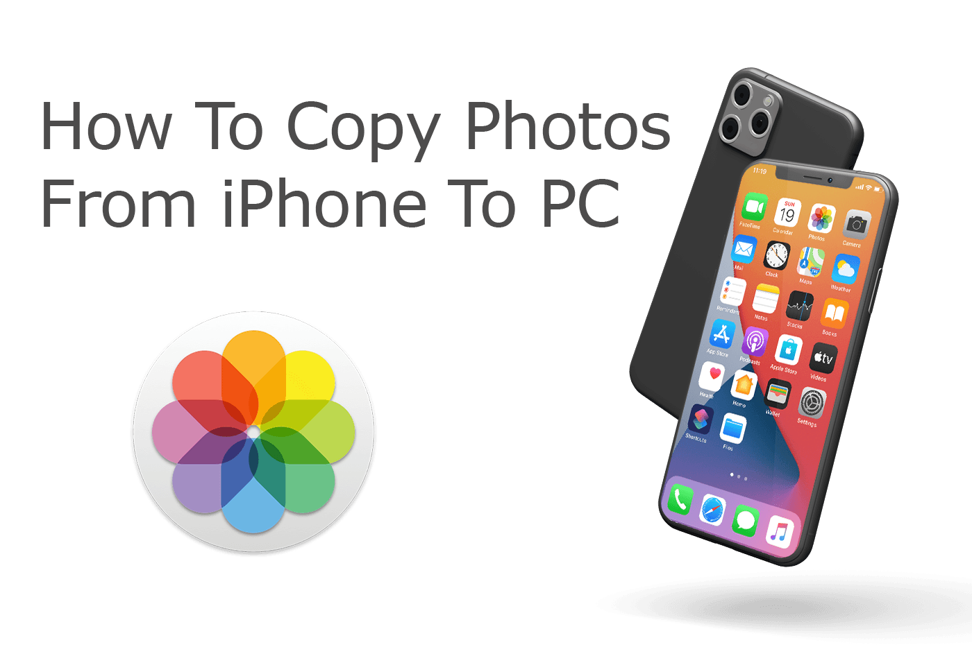 How To Transfer Photos from iPhone 12 To PC Windows Free