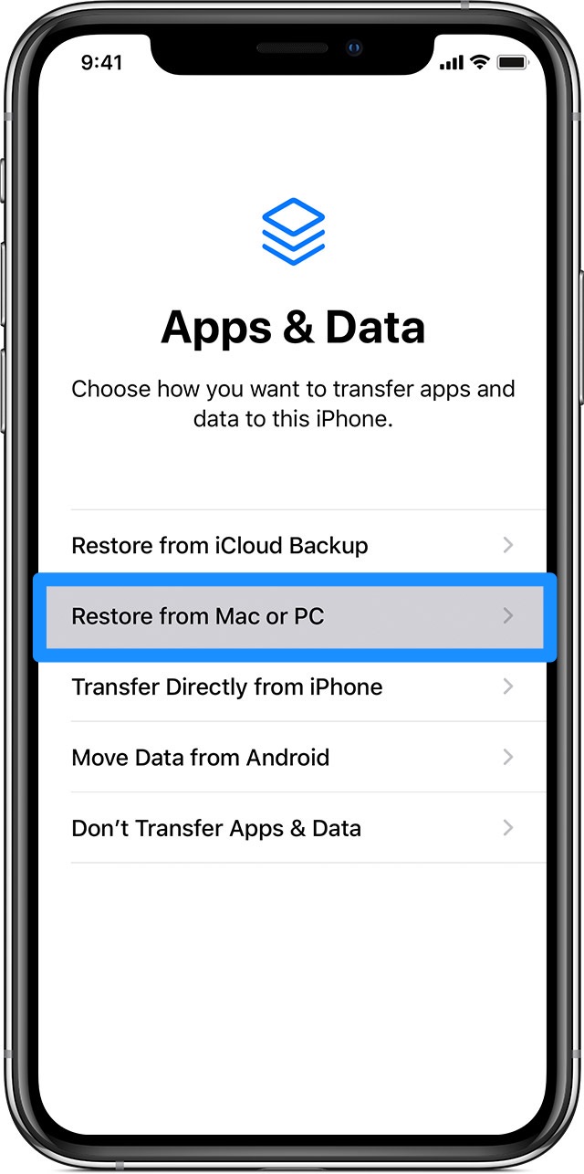 How To Use iTunes To Transfer Data To New iPhone 12 Step 1