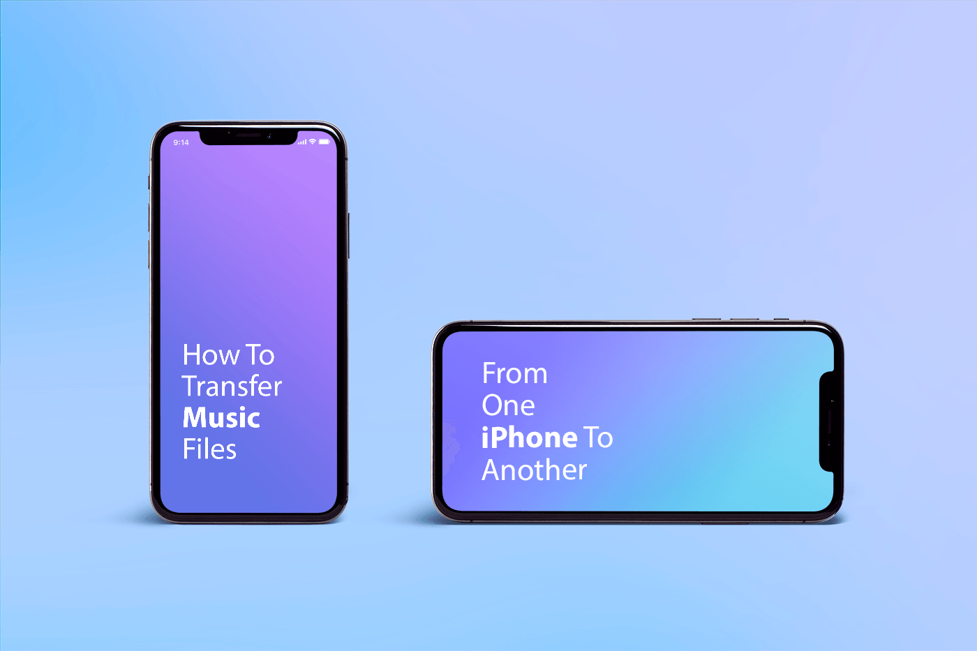 How To Transfer Music from One iPhone To Another without iTunes