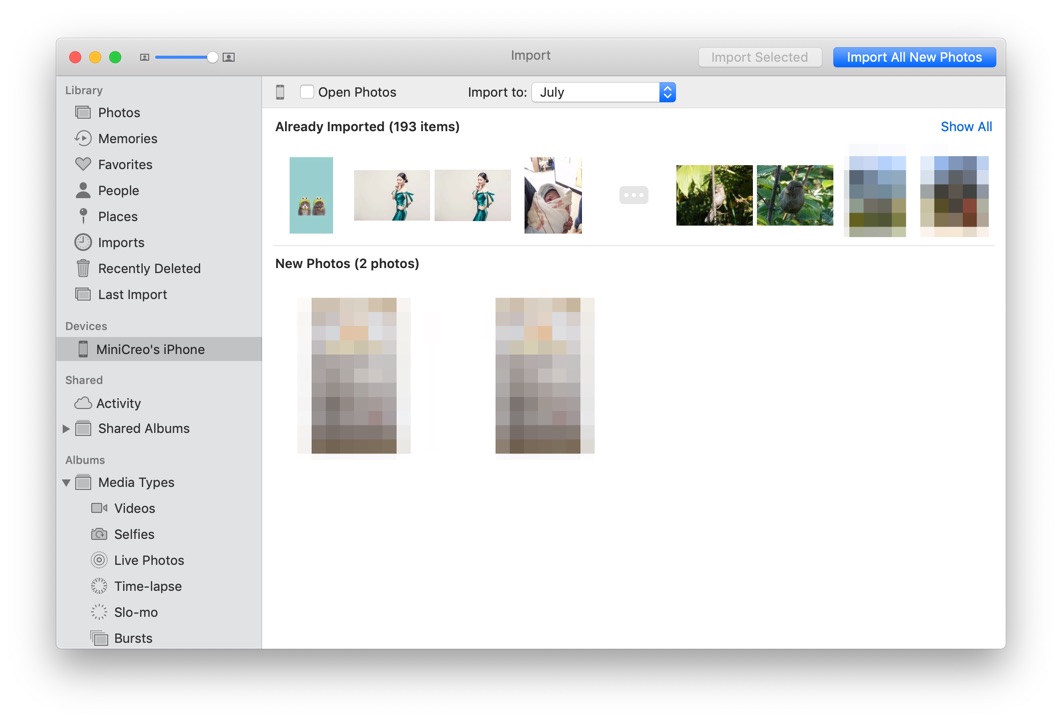 How To Transfer Photos from iPhone To Mac via USB Using Photos App