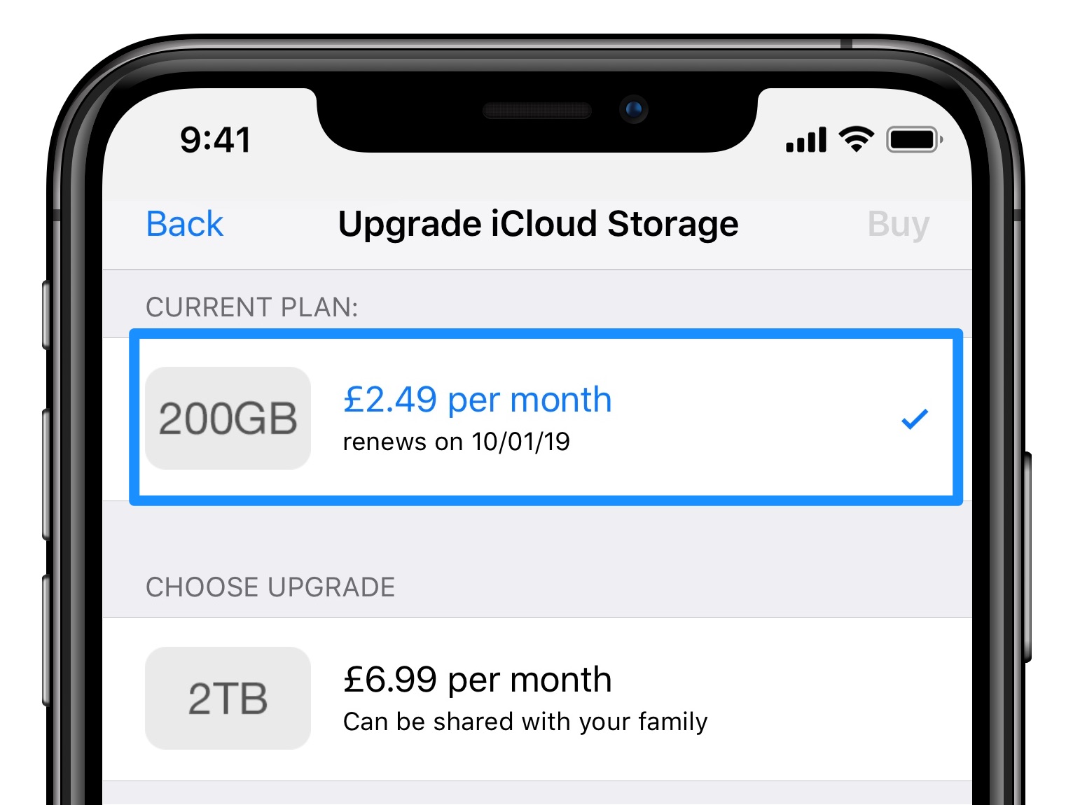 Transfer Photos from iPhone to iPhone 12 with iCloud Step 2