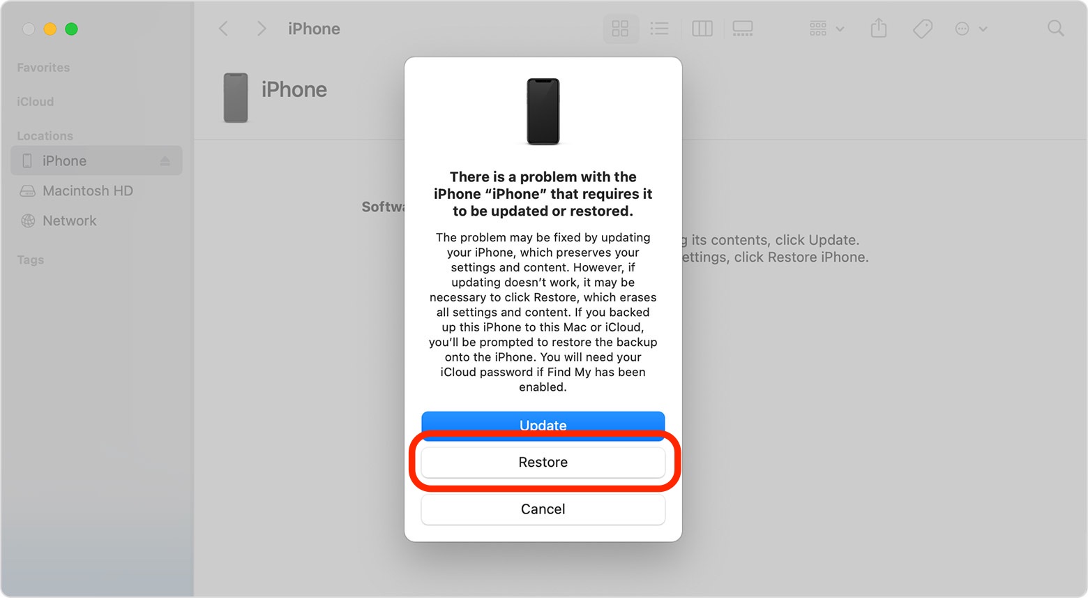 How To Get Into a Locked iPhone Without The Password Using iTunes