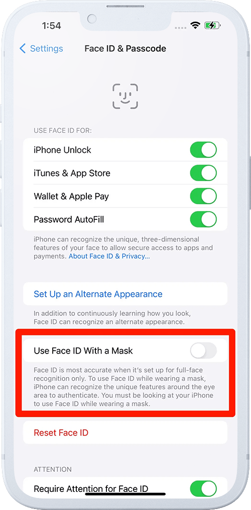 How To Fix Face ID Not Working When Wearing a Mask