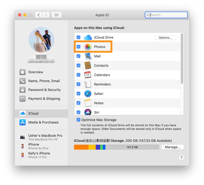 How To Access iPhone Photos On Mac With Photos - Step 1