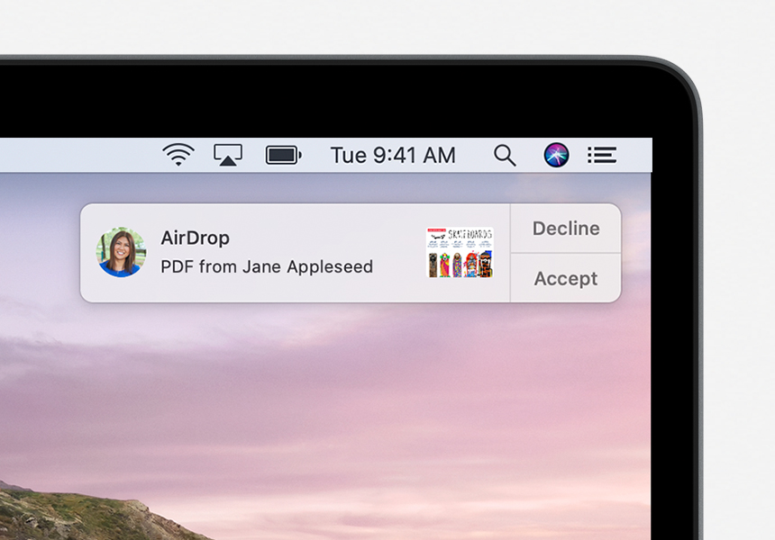 How To Connect iPhone To Mac With AirDrop - Step 2