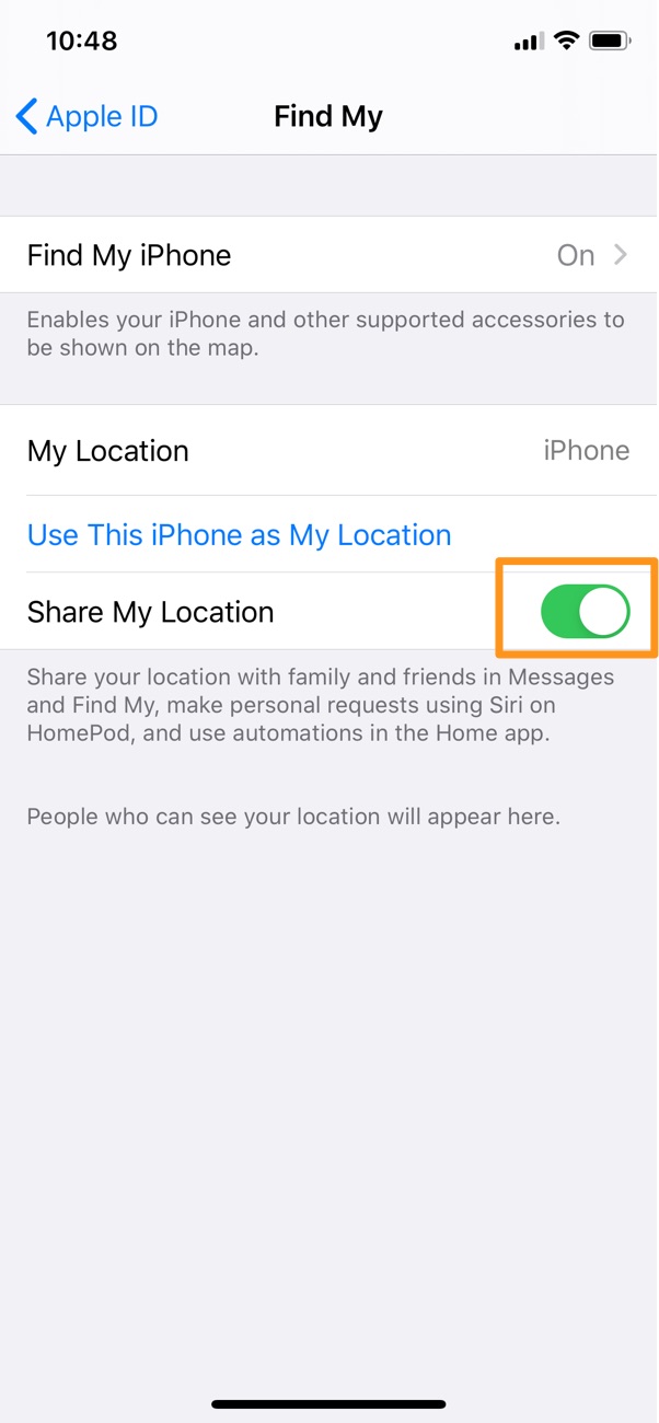 How To Find iPhone On Mac with Find My - Step 2