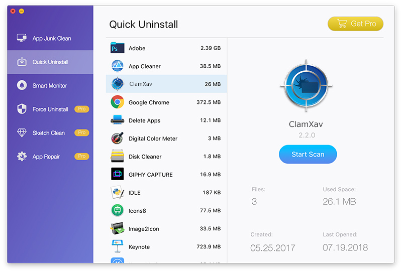 How To Completely Uninstall ClamXav on Mac Step 2