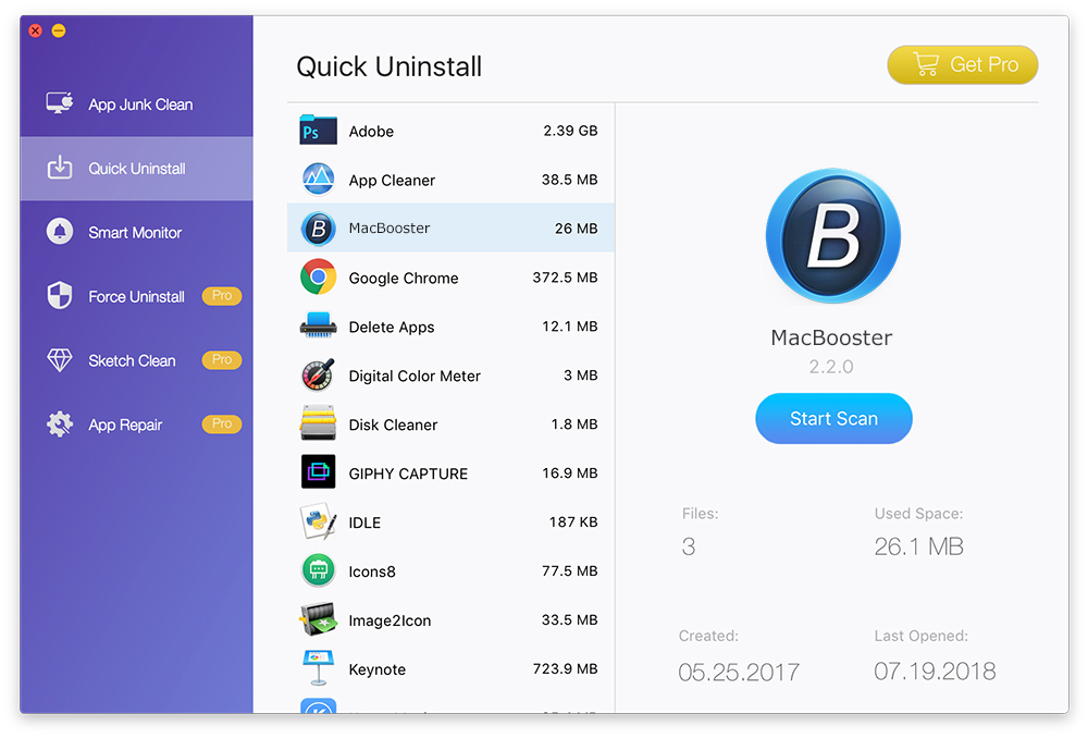 How To Completely Uninstall MacBooster on Mac Step 2