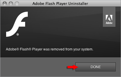 Manually Uninstall Adobe Flash Player on Mac