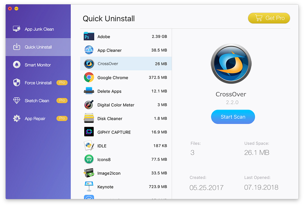 How To Uninstall CrossOver on Mac Step 2