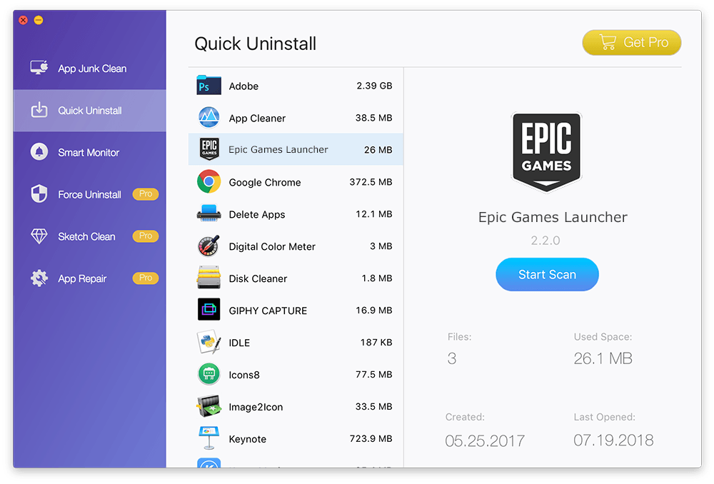 How To Uninstall Epic Games Launcher on Mac Step 2