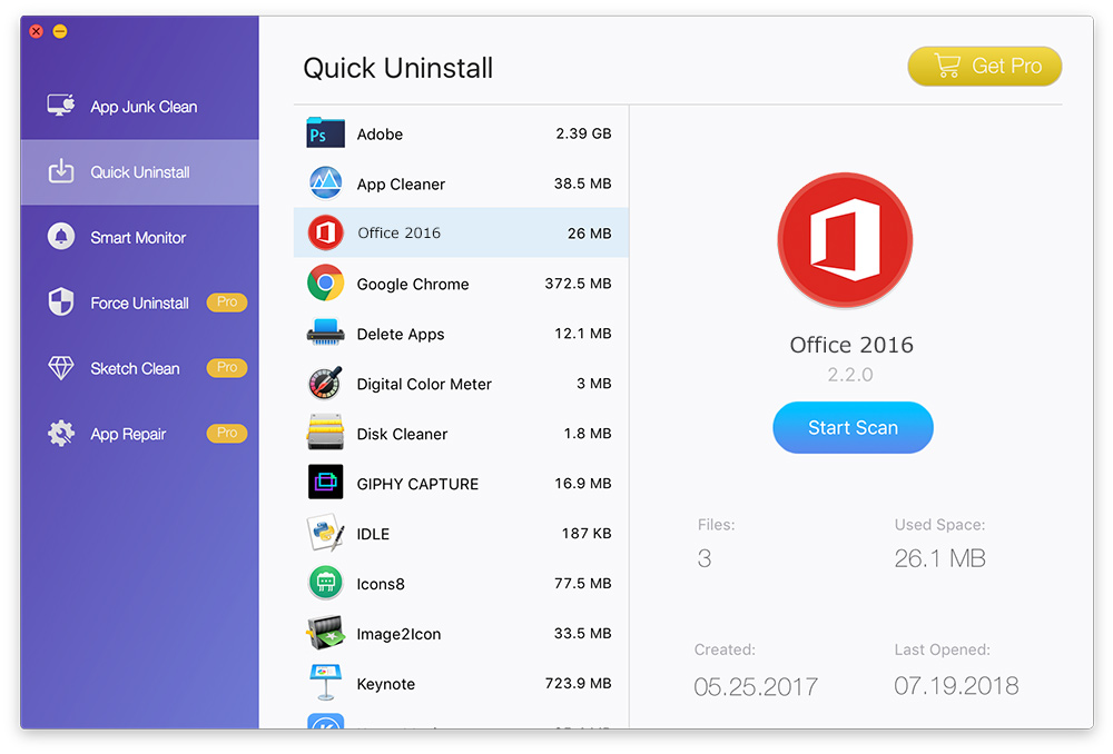 How To Uninstall Office for Mac 2016 on Mac Step 2