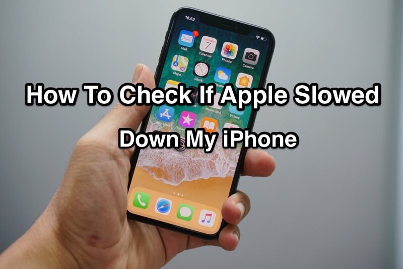 3 Easy Steps To Check If Apple Is Slowing Your iPhone 6/6s