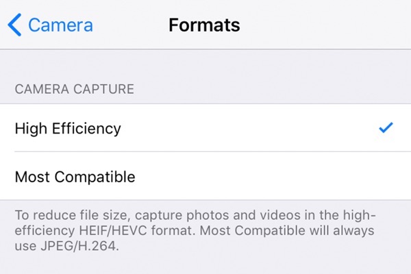 ActiveSync and Image Format iOS 14 Problems