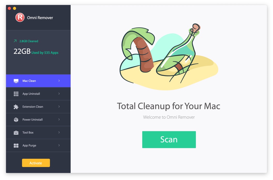 How To Free Up Space on Mac with Mac Clean Step 1