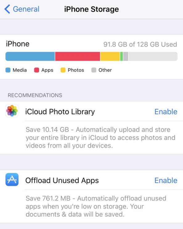Fix iOS 14 iPhone Storage Problems