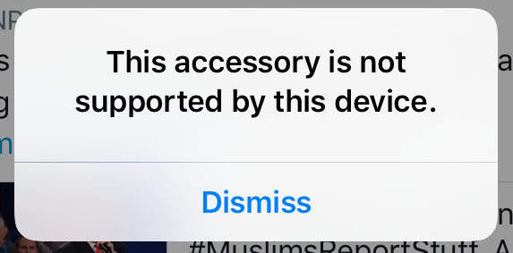 How To Fix This Accessory May Not Be Supported