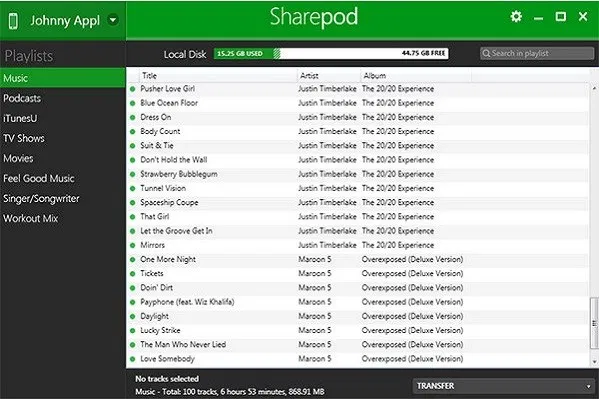 #3 Best iPhone Backup Software - SharePod