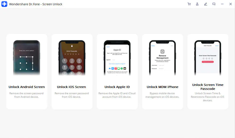 #3 Best iPhone Passcode Remover - Dr.Fone - Screen Unlock
